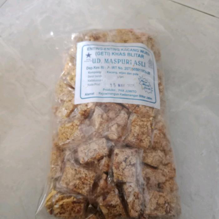 

enting kacang wijen(geti) blitar 1000gr(1 kg)