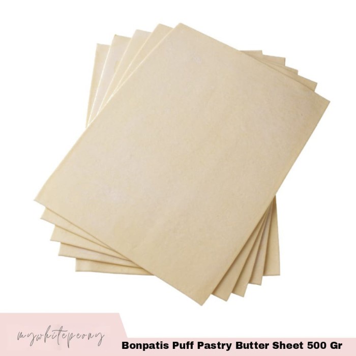 

Bonpatis Puff Pastry Butter Sheet 500 Gr