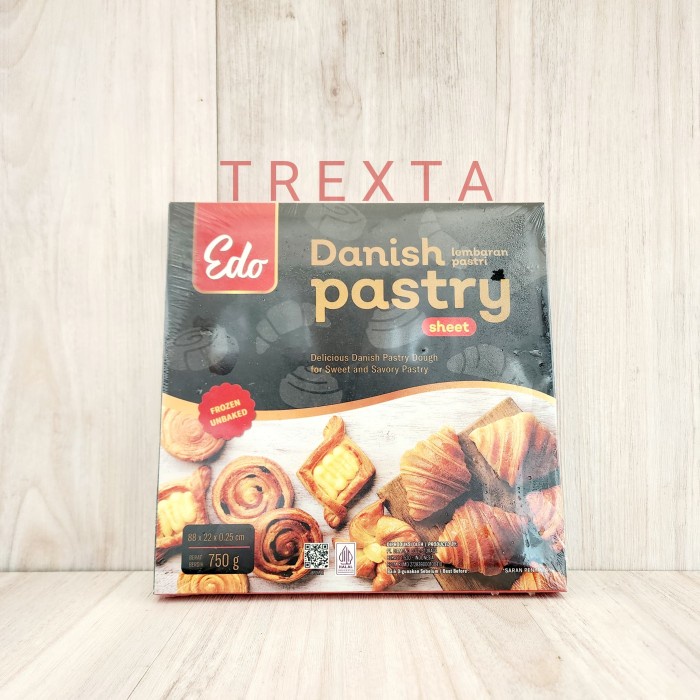 

Edo Danish Pastry Sheet 750G - 1 Pcs
