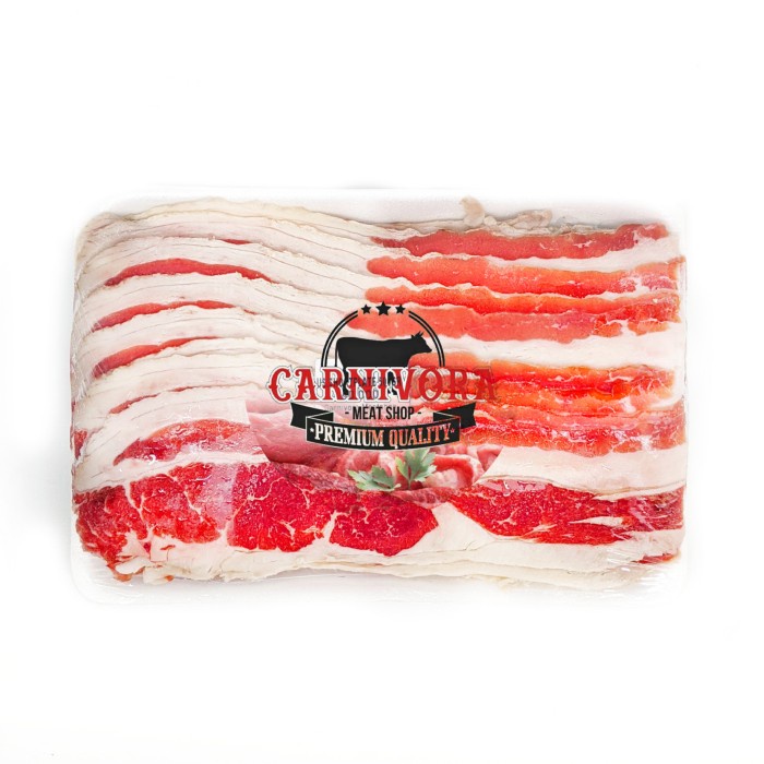 

HJK Daging Slice - US Shortplate 500gr (Tasty) PREMIUM !!