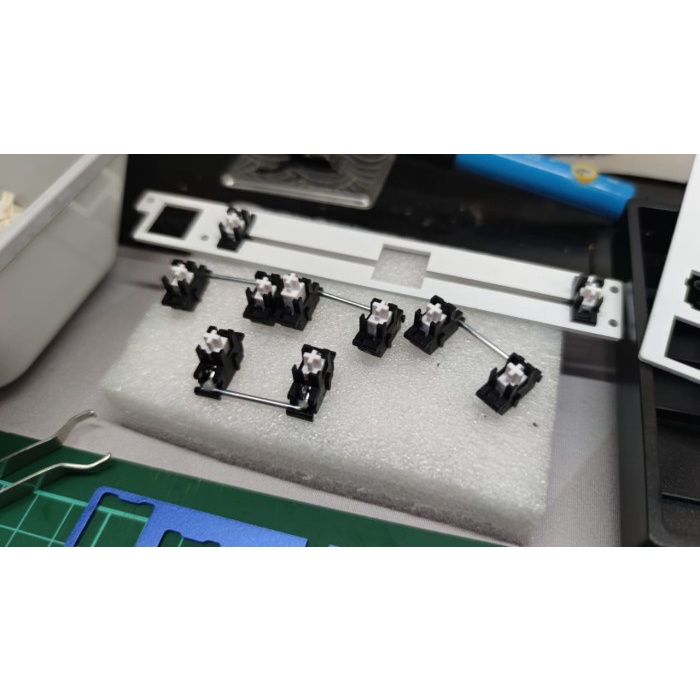 MOD STABILIZER MECHANICAL KEYBOARD - LUBE INSTALL dan CASE FOAM