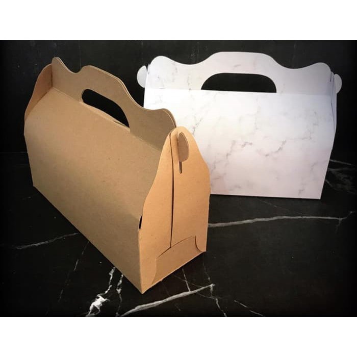 Dus kue / Box roti / Packaging / packagingbox Bolu Gulung 22x8x7,5cm