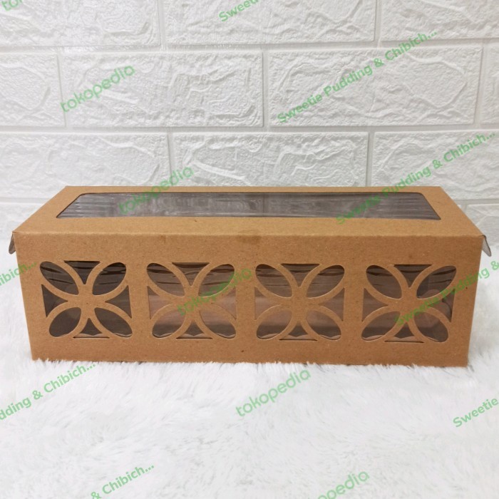 Box Kue / Kotak Bolu Gulung 30 X 10 X 10 cm
