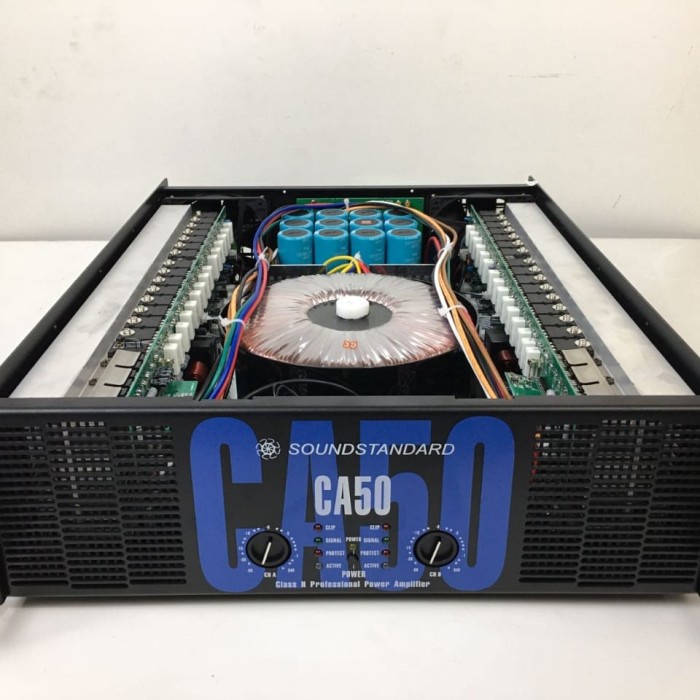 power amplifier soundstandard ca50 ca 50 driver macro