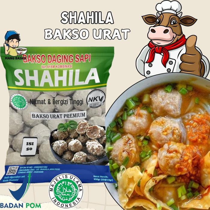 

Bakso Urat Premium Daging Sapi & Ayam Isi 50 Food Frozen Instan Odeng - Meat, Seafood Goreng Ikan