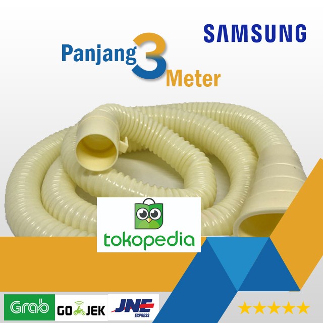 3 METER SELANG DRAINHOSE PEMBUANGAN MESIN CUCI OTOMATIS SAMSUNG