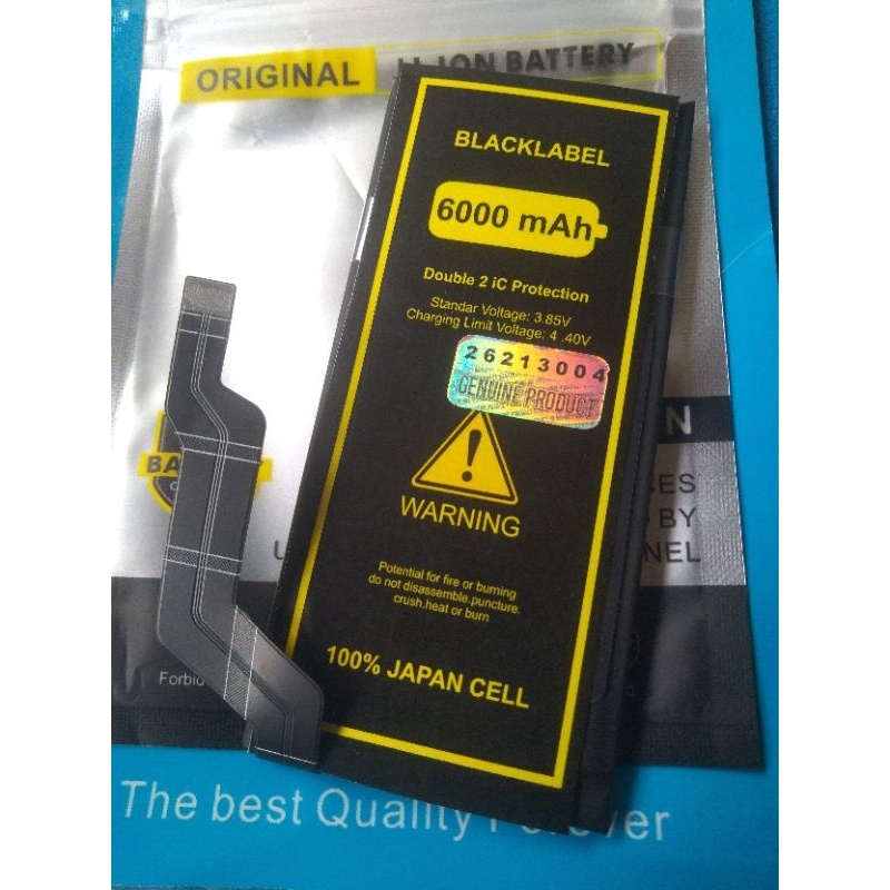 Gopix Glu7G Batu Batre Battery Baterai Gopix 6A Pixel 6A Double Power 6000Mah 2 Ic Protection