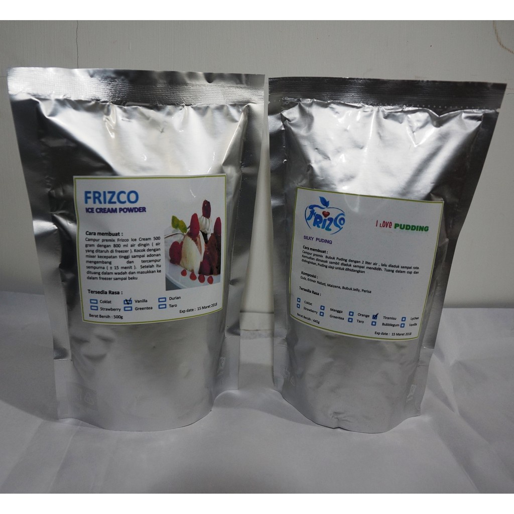

FRIZCO bubuk es krim 500gr frisco ice cream powder fresco frisko tepung serbuk bubuk eskrim instan