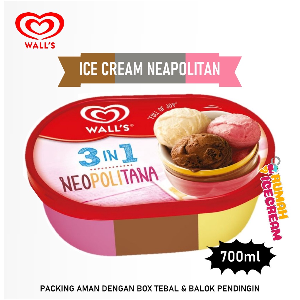 

Es Krim Neapolitan Walls