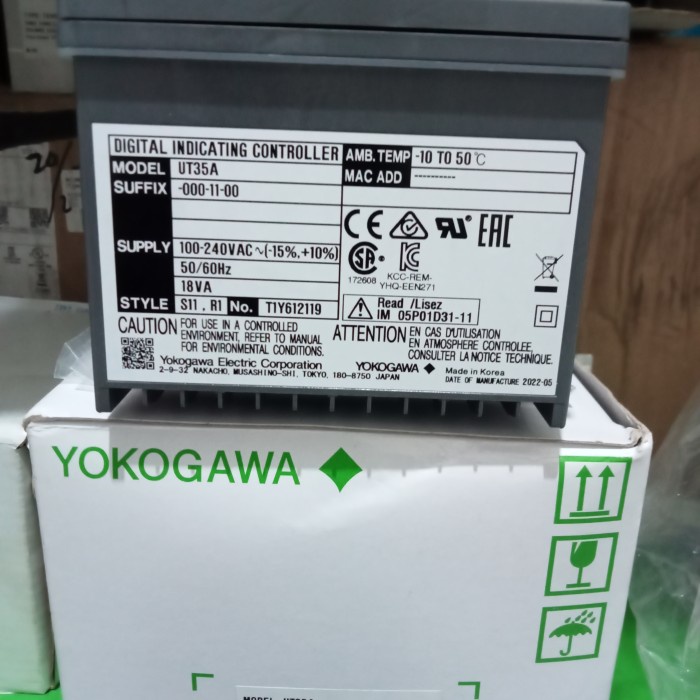 TOP YOKOGAWA TEMPERATURE CONTROLLER UT35A -