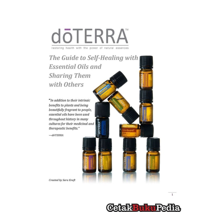 Engbook Book Guide To Self Healing Essential Oils Sharing Softcover