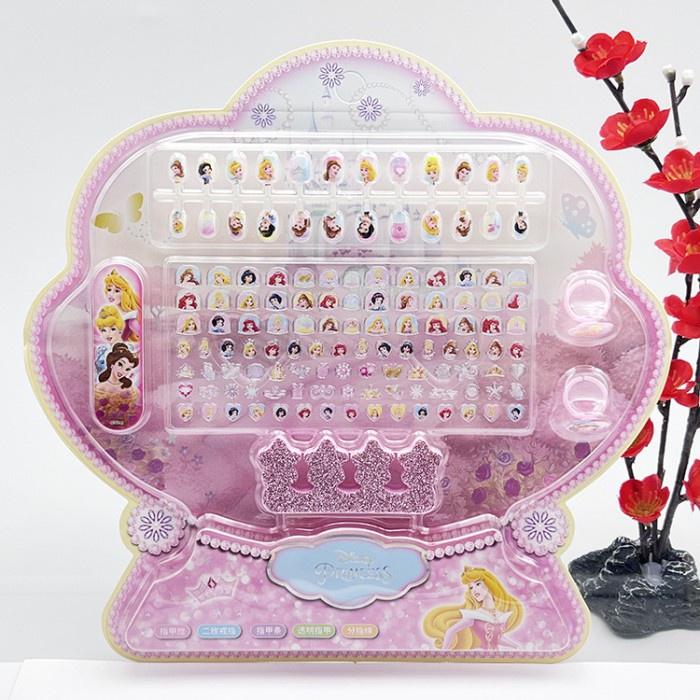 ..... [ 1 Set ] Nail Art Stiker Kuku Anak / Nail Sticker Hiasan Mainan Anak