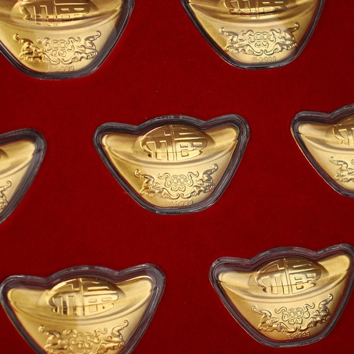 

ANGPAO EMAS 24K GOLD 999 ANGPAO GOLD 0,1GR X 10PCS = 1 GRAM