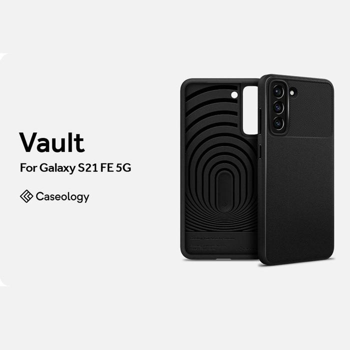 Sale Case Samsung Galaxy S21 Fe Caseology By Spigen Vault Silicone Softcase Casing