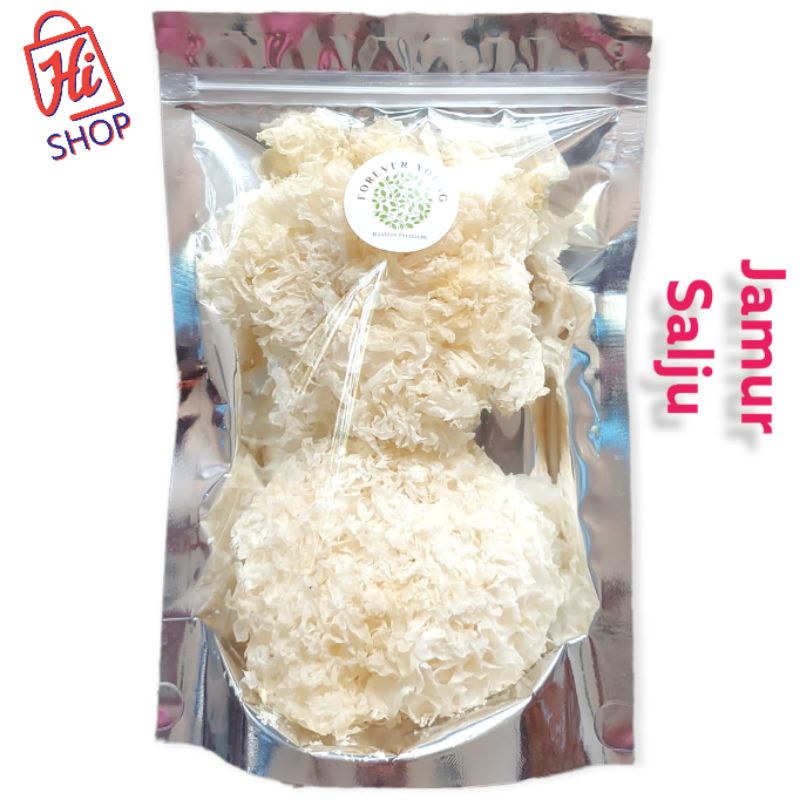 

Superfood Jamur SalJu Putih White Snow Fungus Kualitas Premium