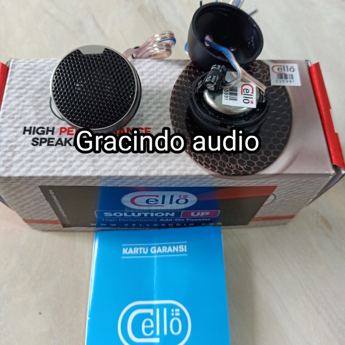 Terlaris Tweeter Cello solution UP
