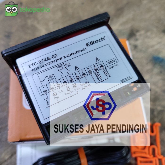 Elitech ETC-974A-02 Digital Thermostat / Elitech ETC-974A-02