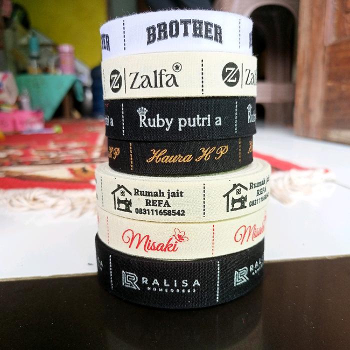 

..... (100 Pcs)Label Hijab/Label Baju/Label Pakaian