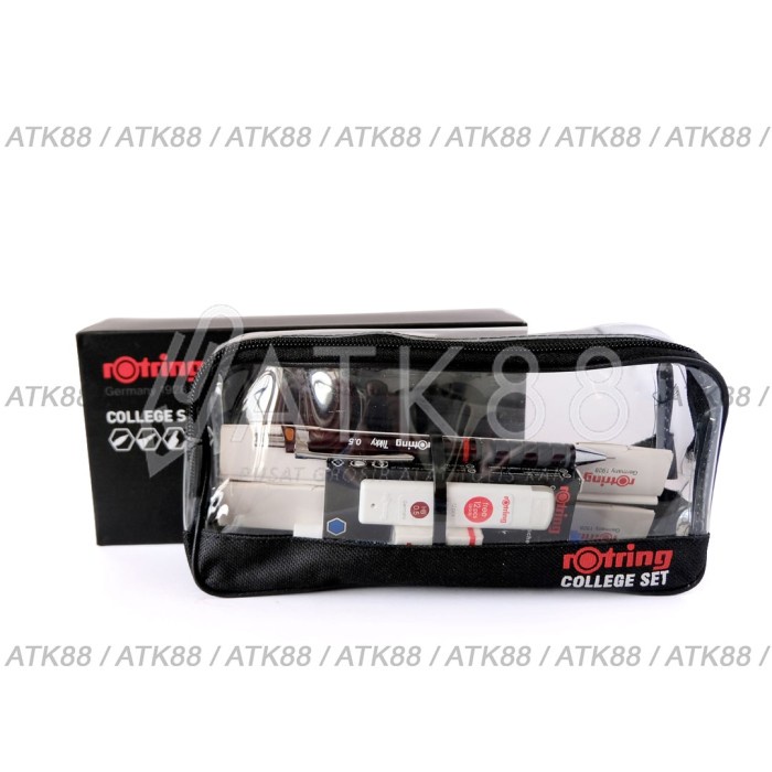 

ATKJaya- Rotring Rapido Isograph College Set 0.1/0.3/0.5 Eco Pack