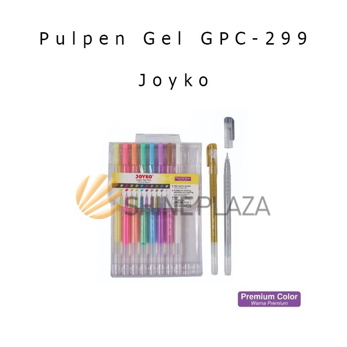 

ATKJaya- Pulpen Joyko Gel Pen GPC-299 Premium Color Gel Pen Set