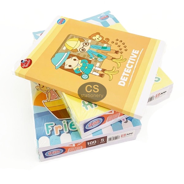 

ATKJaya- Buku Tulis Sidu / Sinar Dunia 100 Lembar - Isi 5 Buku