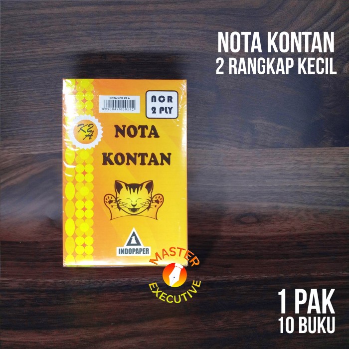 

ATKJaya- Indopaper Buku Nota Kontan Kecil 2 ply NCR / K2 Rangkap Zappie