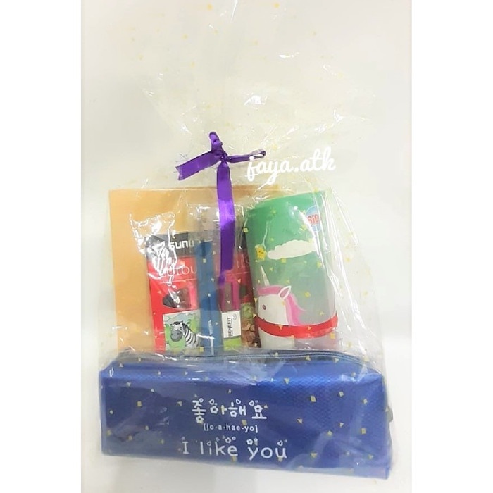 

ATKJaya- PAKET ALAT TULIS BINGKISAN KADO ULTAH SOUVENIR PLUS PENSIL WARNA