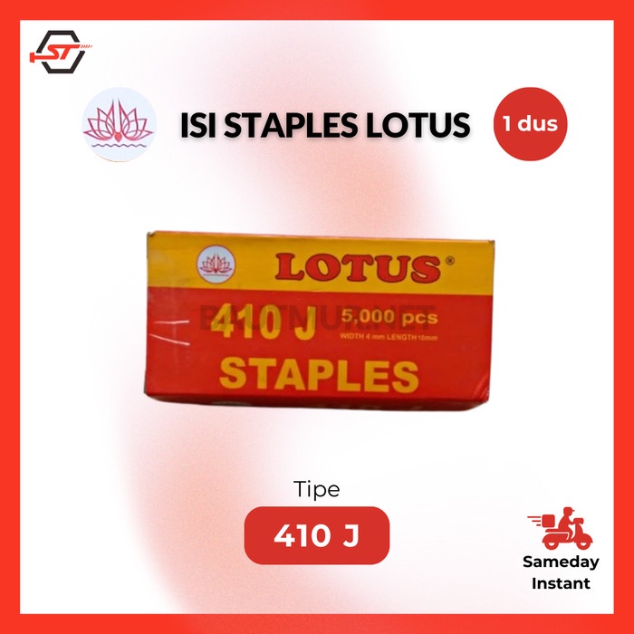 

ATKJaya- Isi Staples Tembak 408J Refill Staples Tembak Isi Stapler Lotus