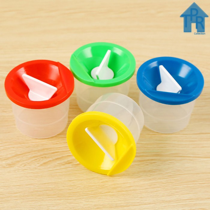 

ATKJaya- Cup cuci kuas lukis anti tumpah / no spill painting brush rinse - D7