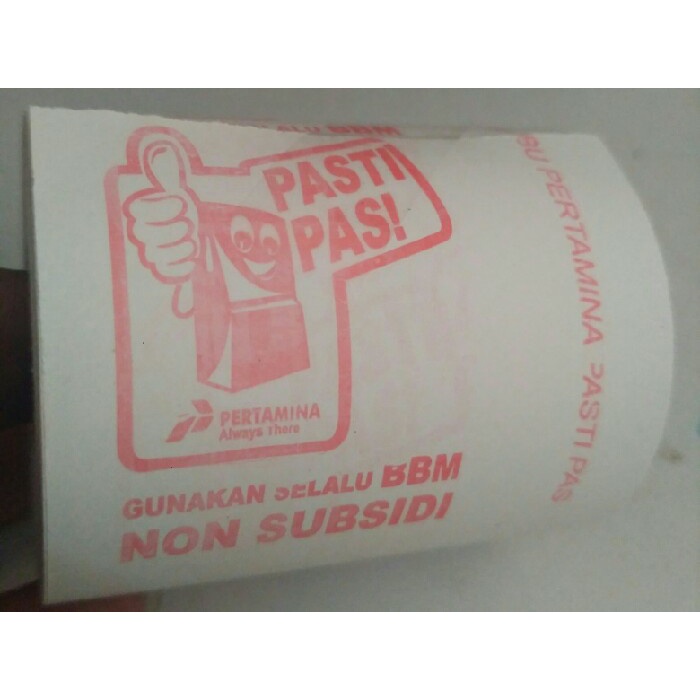 

ATKJaya- kombinasi 5 polos 5 logo struk thermal 58X48