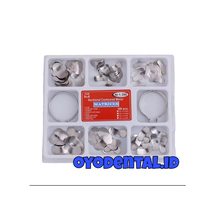 

ATKJaya- Dental matrix matriks sectional kontur contoured metal