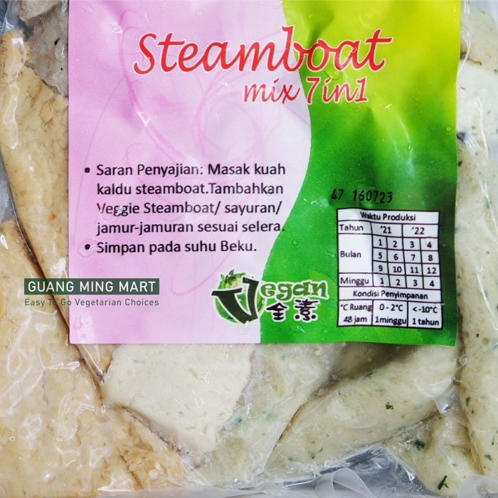 

STEAMBOAT VEGETARIAN VEGGIEWAY / STEAMBOT VEGAN / STEAMBOT 7 in 1