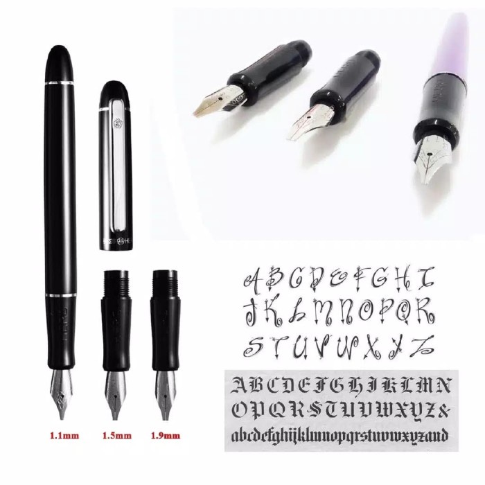 

DISKON HERO CALLIGRAPHY PEN / FOUNTAINPEN HERO / LETTERING PEN