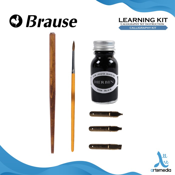 

PENA KALIGRAFI BRAUSE LEARNING KIT CALLIGRAPHY SET INSTRUCTION