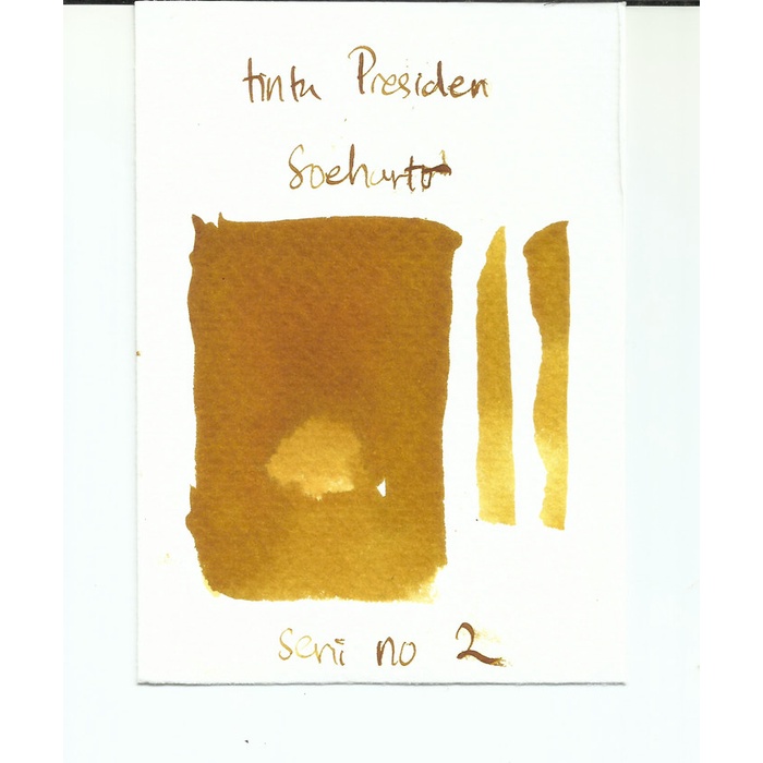 

TINTA KALIGRAFI & FOUNTAIN PEN - PRESIDENT SOEHARTO