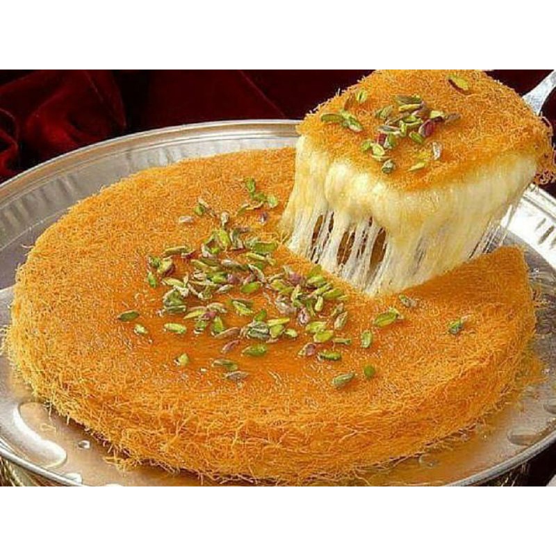 

KUE KUNAFA ORIGINAL KEJU MOZZARELLA.