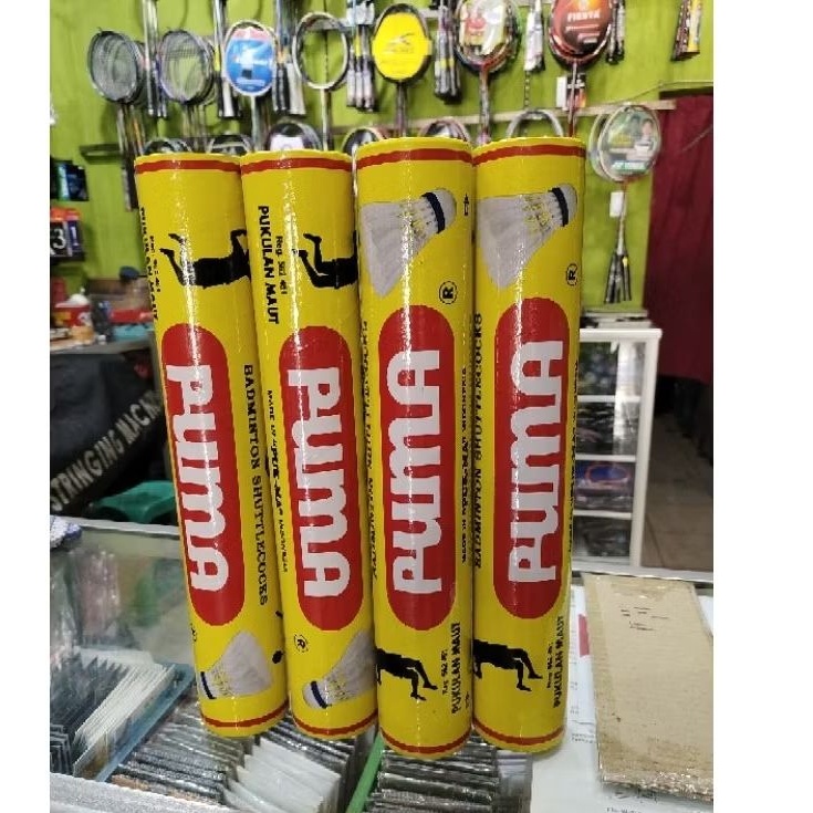 Kok Badminton PUMA Kuning Original/Shuttlecock PUMA Kuning