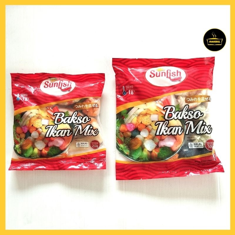 

Sunfish Bakso Ikan Mix 250gr dan 500gr