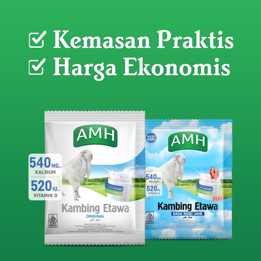 

AMH Susu Kambing Etawa Variant Original - Bundling (2 Box)