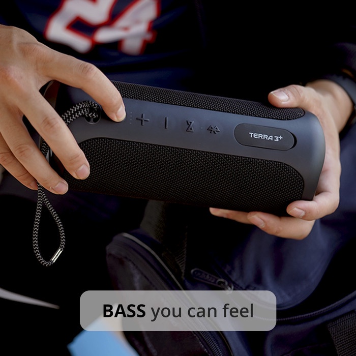 Eggel Terra 3 Plus + Waterproof Bluetooth Speaker with RGB Lights