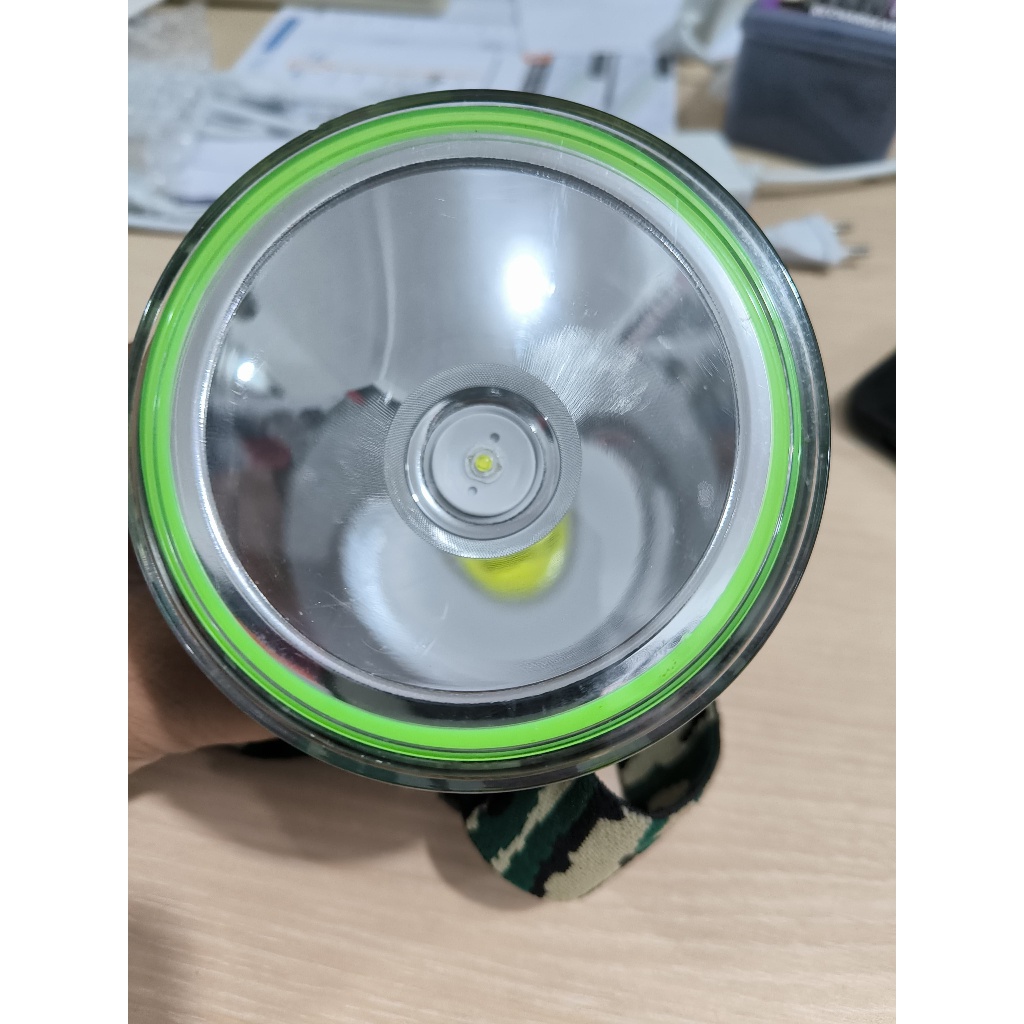 Senter Kepala Selam 120Watt Mitsuyama MS-247P - Cahaya Terang Jarak Jauh - Bisa Untuk Selam - Tahan