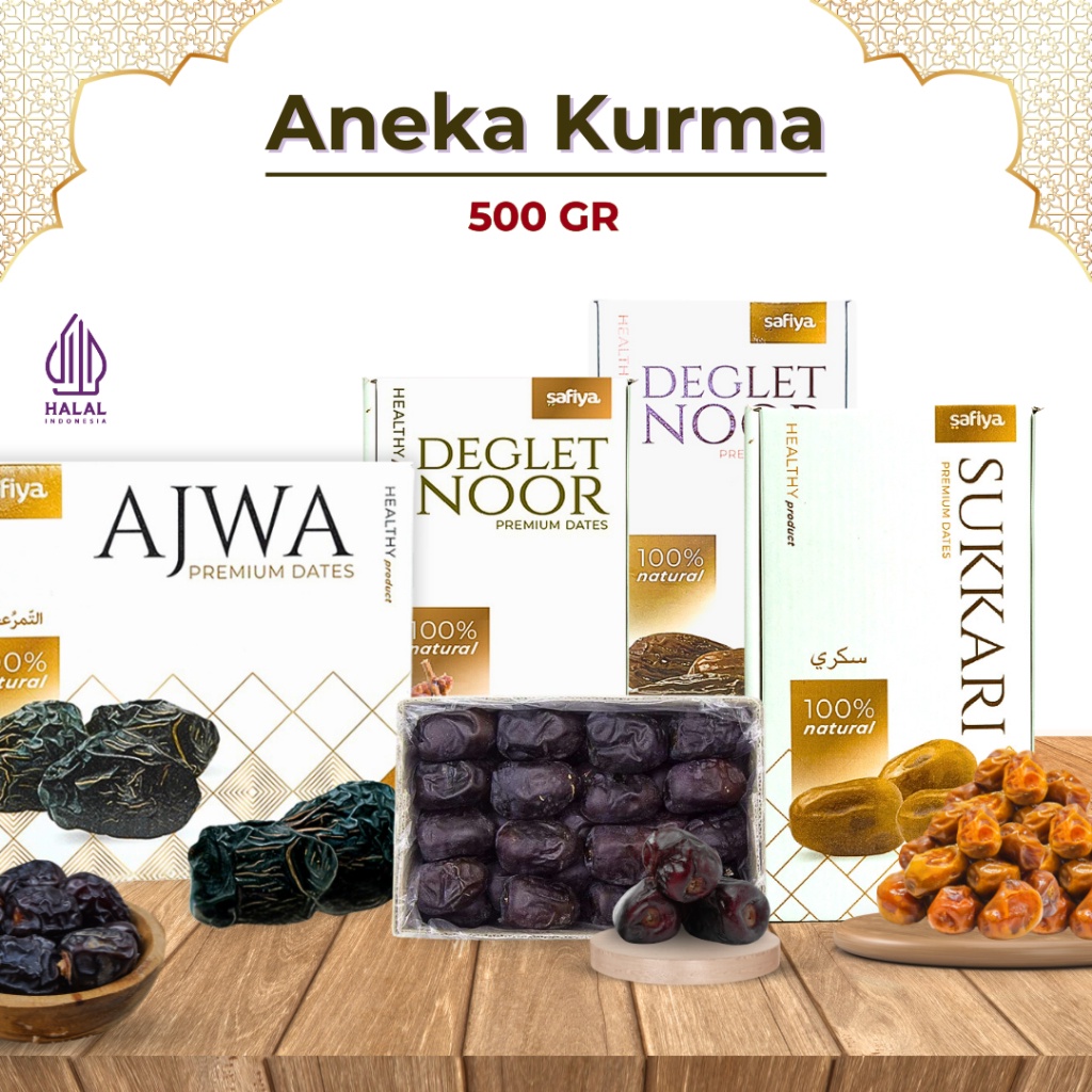 

[VARIAN LENGKAP] Kurma 500 Gr Aneka Kurma Arab Madinah Iran - Ajwa Sukari Bam Tunisia Oleh Oleh Haji