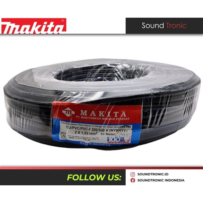 Grosir Kabel Audio Speaker 2X1,5 Nyyhy Makita Speaker Audio 2X1.5 10Meter