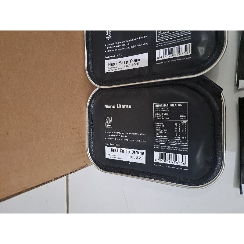 

(OBRAL SAMPAI HABIS) NARAGA PLUS/RANSUM TNI/EMERGENCY FOOD/SURVIVAL FOOD 1 PAKET DUSH ASLI JATAH