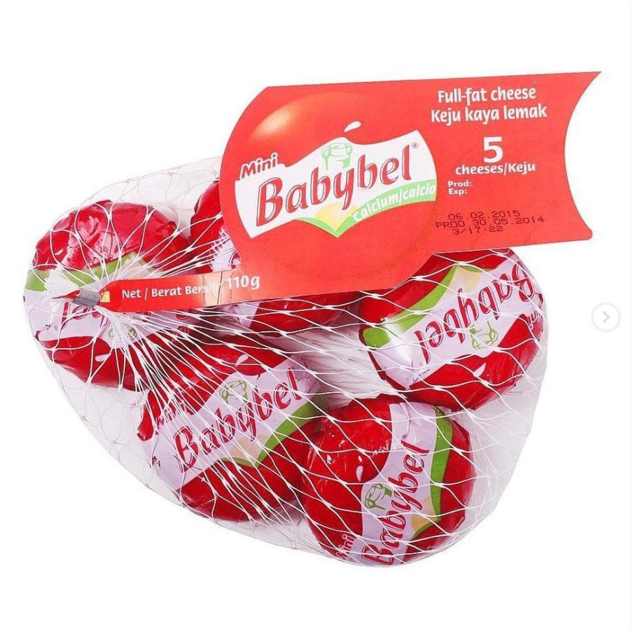 

Keju Babybel Mini 110gr - Babybel Keju Bayi - Keju Babybel MPASI BAYI