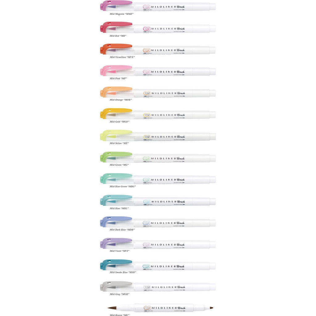 

IK! Mildr Zebra Brush Hhlhter Double Sided - Brush ~ Extra Fine