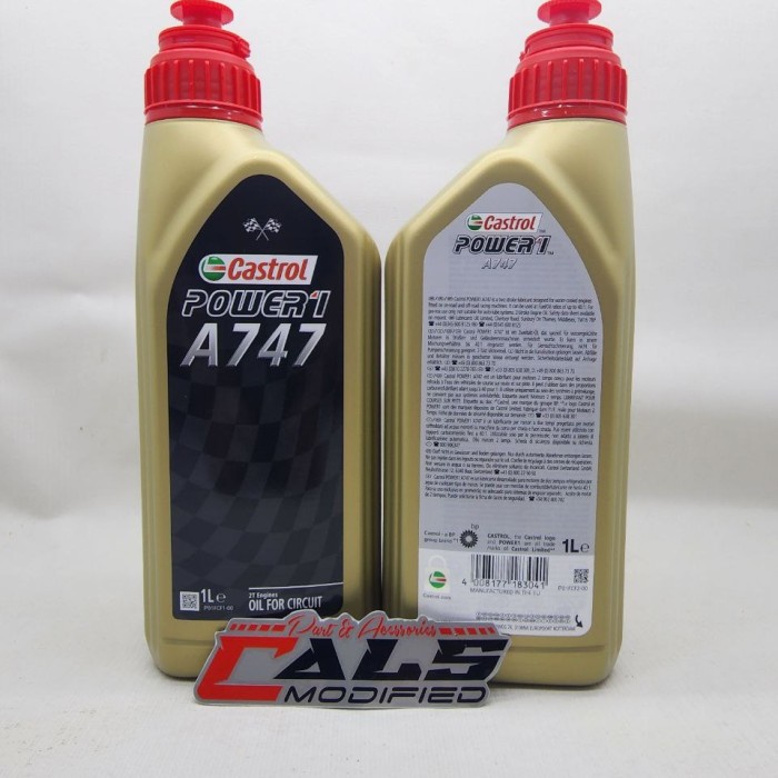 JAYAmart- OLI SAMPING 2T CASTROL A747 ORIGINAL OLSAM 2TAK CASTROL A747 1LITER