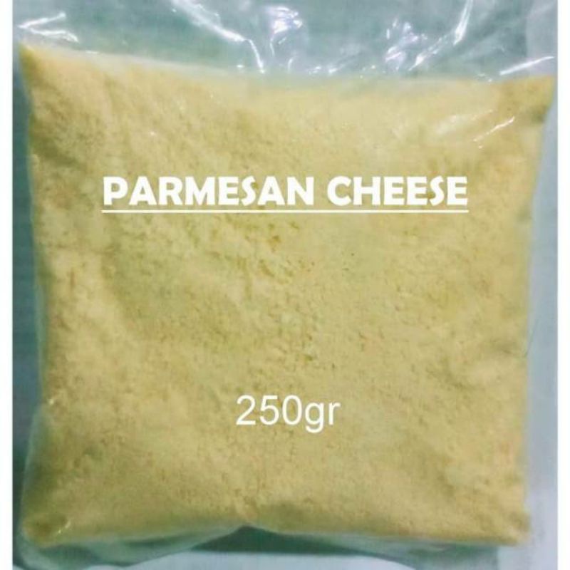 

Keju Parmesan Impor 250gr / Bubuk Repack