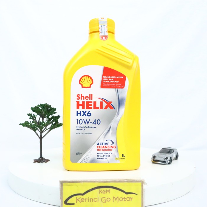 JAYAmart- OLI SHELL HELIX HX6 10W-40 1L - OLI SHELL HX6