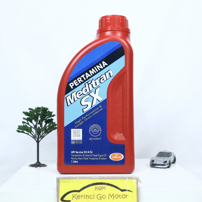 JAYAmart- OLI MEDITRAN SX 15W-40 1L PERTAMINA - OLI DIESEL MEDITRAN SX 15W-40